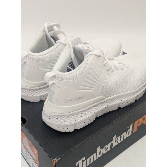 Timberland PRO Setra CT Work Shoes Men’s 10.5 White A5Y8B Slip Resistant - Picture 5 of 12